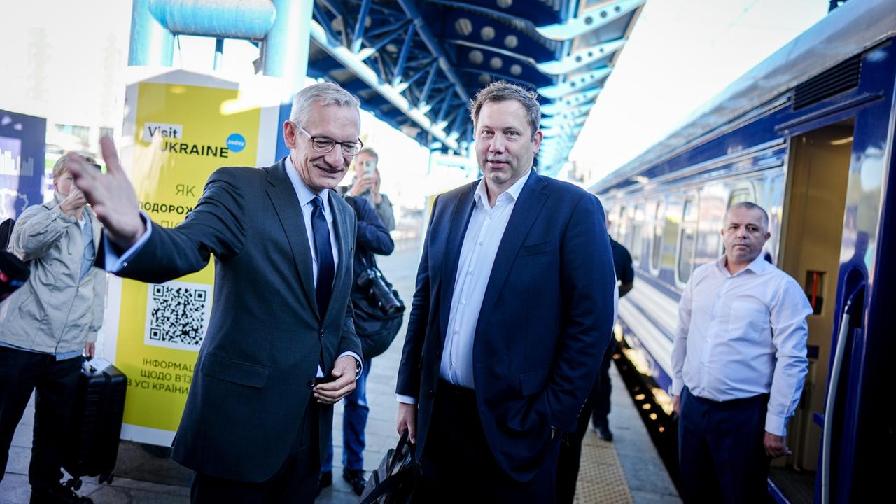 Ukraine-Liveblog: ++ Klingbeil zu Gesprächen in der Ukraine eingetroffen ++