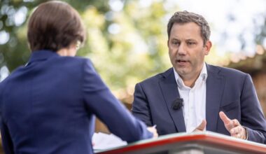 ZDF-Sommerinterview mit Lars Klingbeil