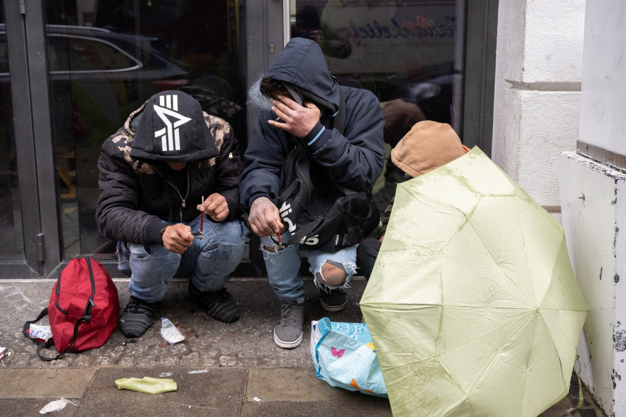 Konsum auf offener Straße: So etwas soll durch Suchthilfezentrums nicht mehr vorkommen.