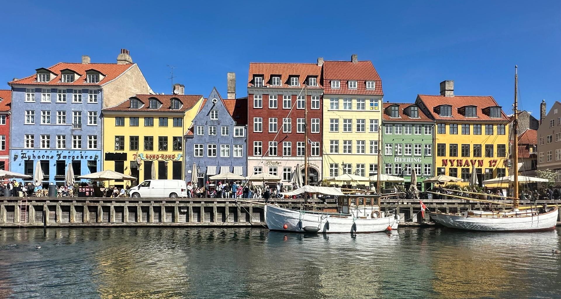 Blick auf die dänische Hauptstadt Kopenhagen