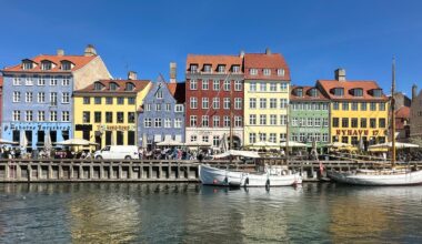 Blick auf die dänische Hauptstadt Kopenhagen