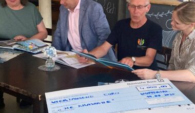 4.000 Euro für Kinderprojekte im Stadtteiltreff Krawatte