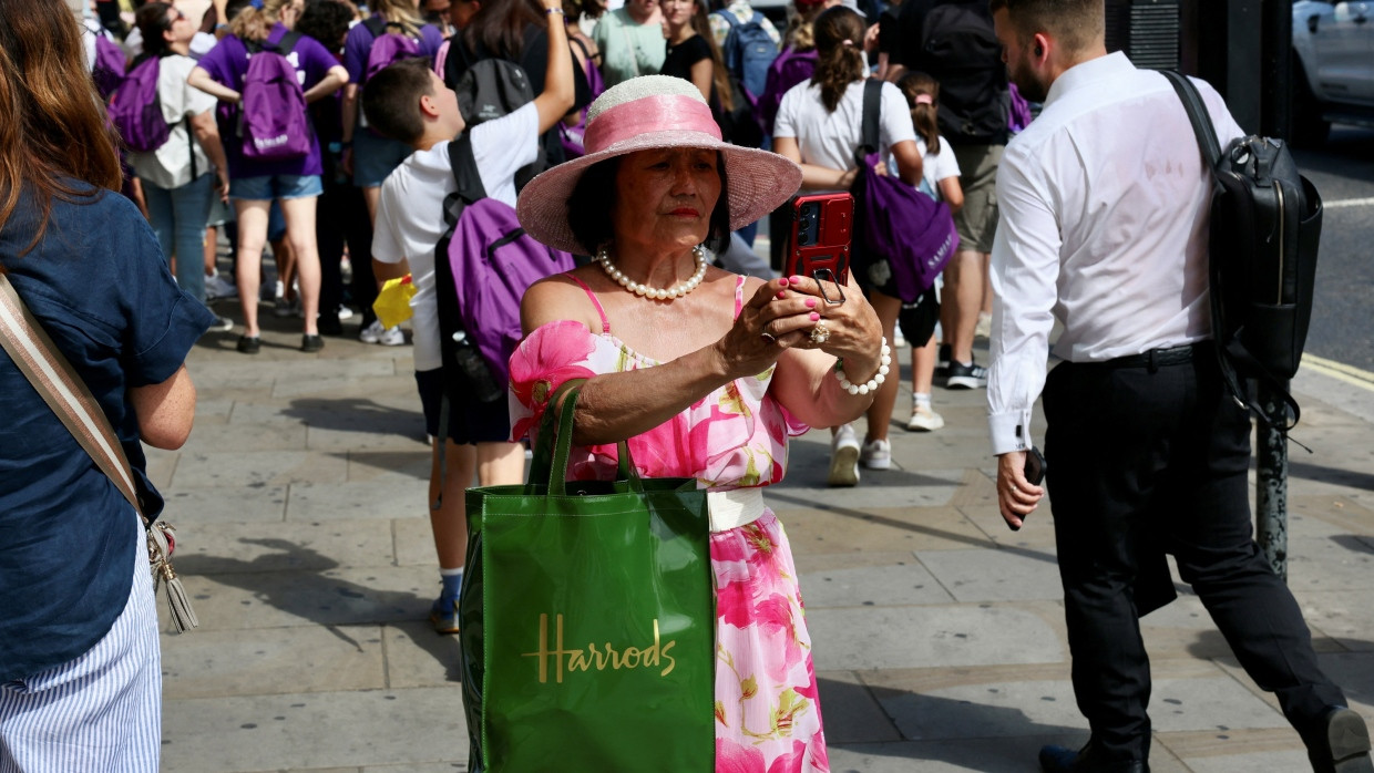 Kundschaft wandert ab: Das britische Luxuskaufhaus Harrods lebt von Reichen in London.