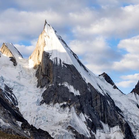 Das sogenannte "Leila Peak" an dem Laura Dahlmeier verunglückte