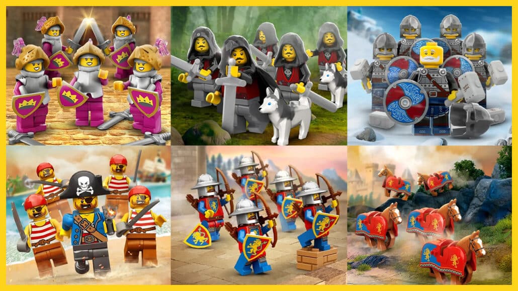 LEGO Pick A Brick Castle Minifiguren Bundles