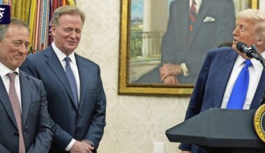 Sport in den USA: Bei Donald Trump muss man mit allem rechnen