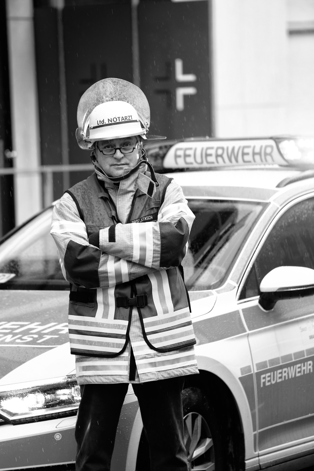 Leo Latasch auf einem Foto aus dem Jahr 2016, erschienen in dem Buch „Gwarim – Fotografien und Geschichten jüdischer Männer in Deutschland“