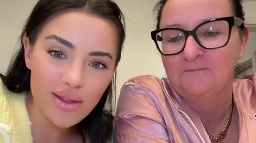 Leyla Lahouar und Mama Christiane im März 2025