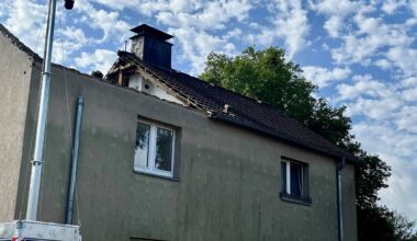 Abriss in Essen - Halbe Häuser bleiben stehen