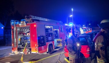 Feuer in Mönchengladbach: Gartenlauben durch Brand zerstört
