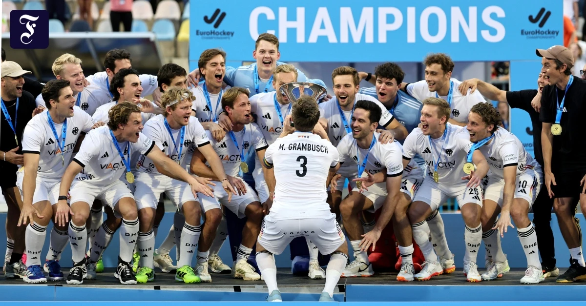 Deutschland besiegt Niederlande im Hockey-EM-Finale 2025