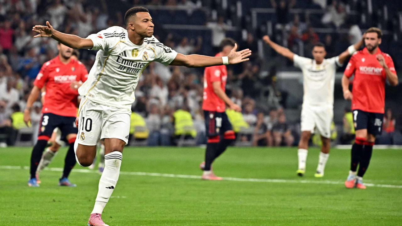Knapper Sieg gegen Osasuna: Mbappé rettet Alonsos Liga-Debüt bei Real Madrid