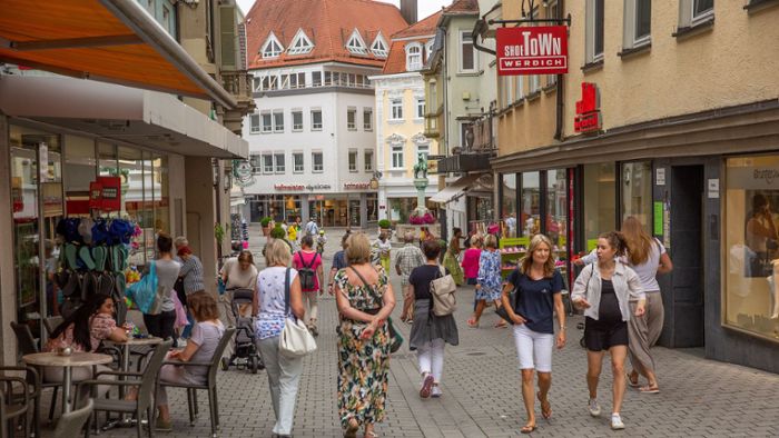 Einzelhandel im Kreis Esslingen: Shopping-Ziele: Esslingen verliert Kunden – wer steht an der Spitze?