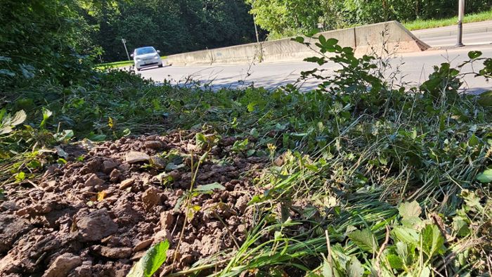 Verkehrschaos in Botnang: Erneut Wasserrohrbruch am Botnanger Sattel