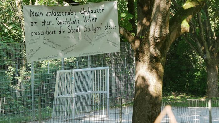Missglückte Sanierung in Stuttgart: Im Video: Kritik an saniertem Bolzplatz am Max-Eyth-See