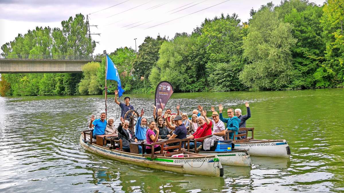Leser auf Kanutour: Leinen los zur kurzweiligen Reise in die Esslinger Stadtgeschichte
