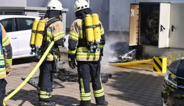 Fellbach: Hoher Sachschaden durch Brand in einem Verteilerkasten