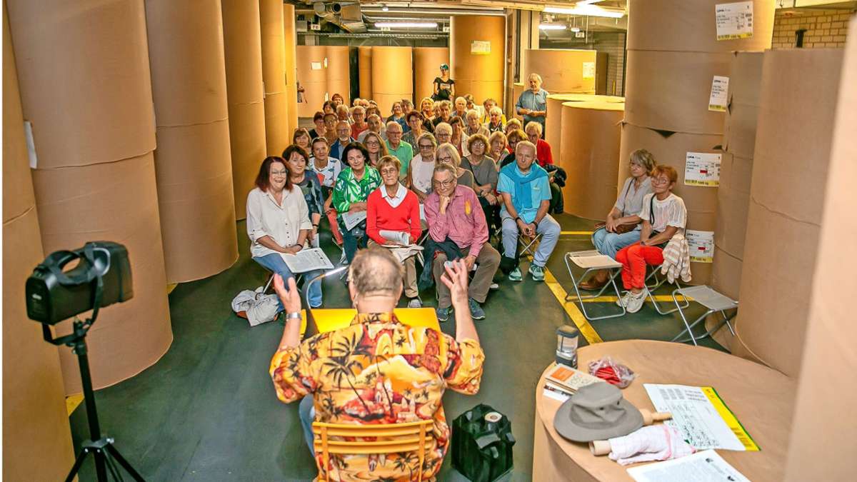 „Erlesene Orte“ in Esslingen: Der rasende Reporter in den Katakomben - Esslingen