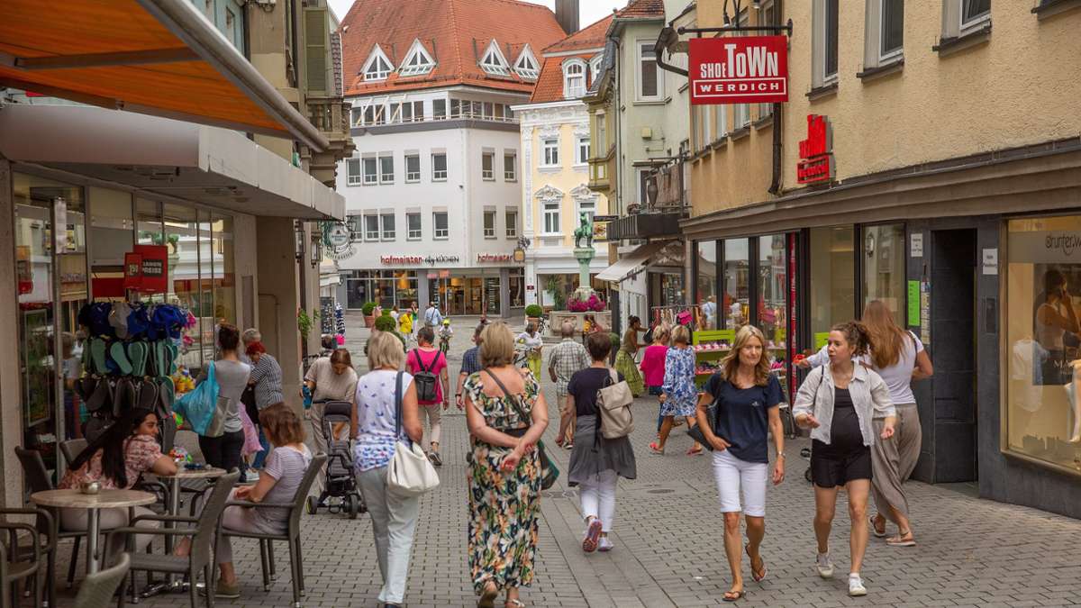 Einzelhandel im Kreis Esslingen: Shopping-Ziele: Esslingen verliert Kunden – wer steht an der Spitze? - Kreis