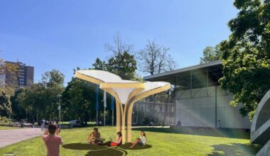 Hitze in der Stadt: Neuartiger Schirm in Stuttgart greift Lichtaugen vom Tiefbahnhof auf - Startseite