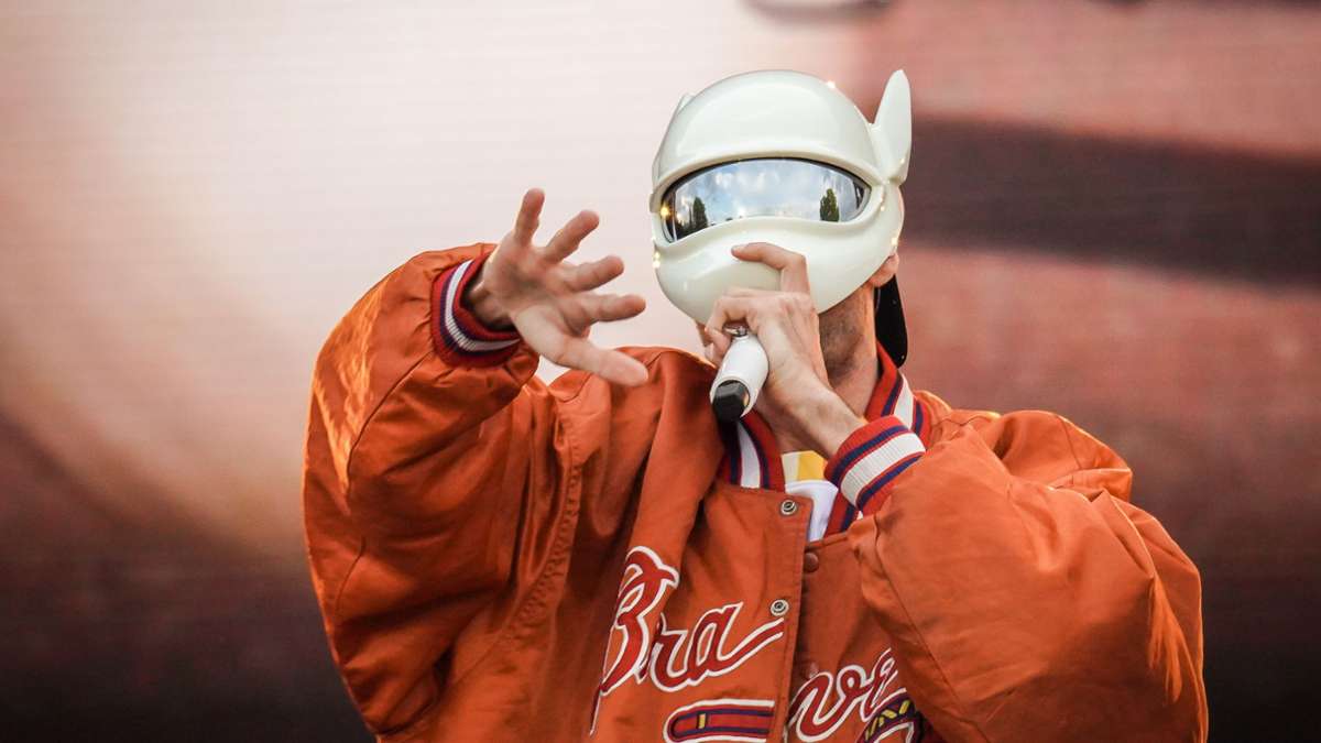 Konzert in Stuttgart: Homecoming ohne Heimatgefühle: So war’s bei Cro auf dem Cannstatter Wasen