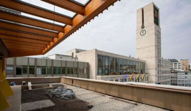 Haus des Tourismus in Stuttgart: So sieht es auf der neuen Dachterrasse am Marktplatz aus
