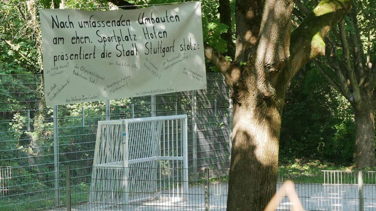 Missglückte Sanierung in Stuttgart: Im Video: Kritik an saniertem Bolzplatz am Max-Eyth-See