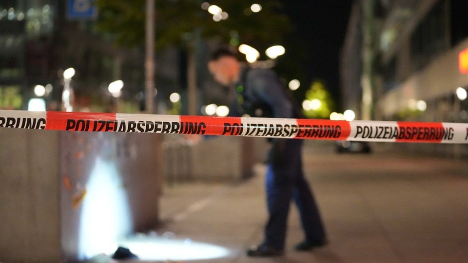 Messerangriff in Dresdner Innenstadt: Zwei Männer verletzt