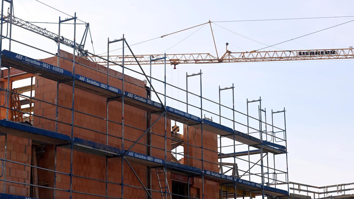 Im Landkreis Augsburger werden weniger Wohnungen gebaut