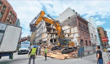 Hamburg-Neustadt: Schöner Altbau in der City plattgemacht