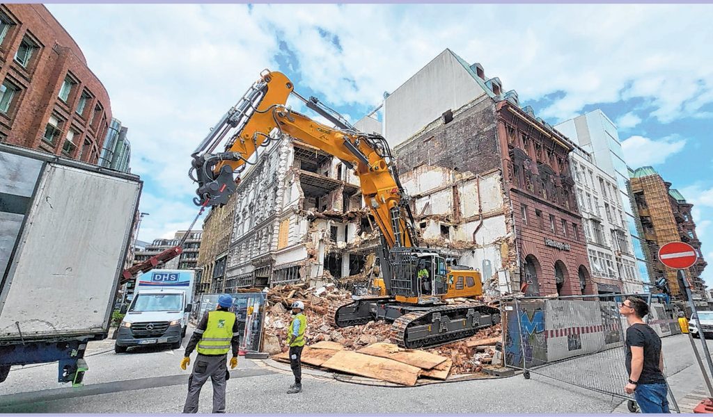 Hamburg-Neustadt: Schöner Altbau in der City plattgemacht