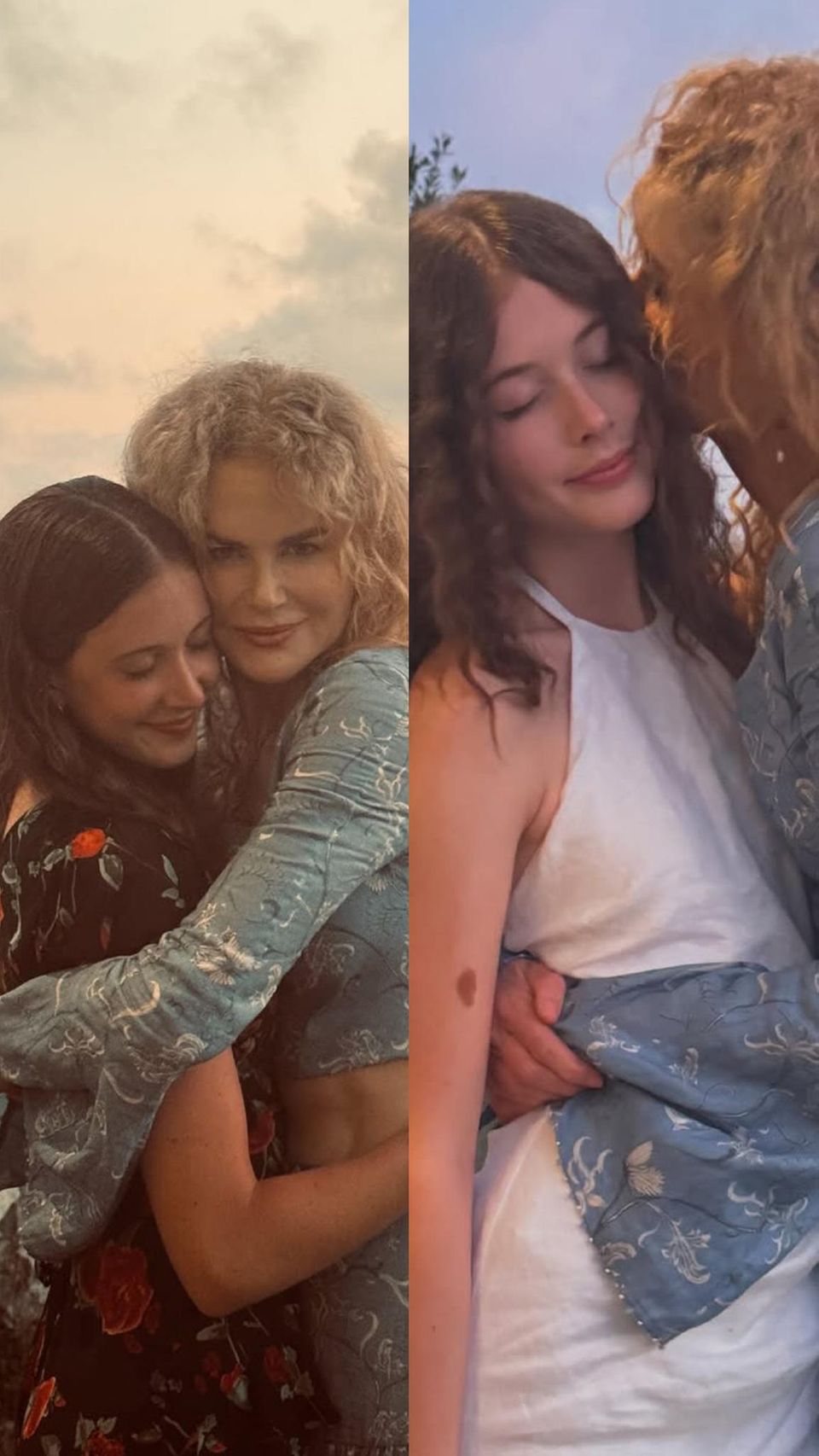 Zwar sind die Haare von Nicole Kidman noch etwas stärker gelockt, doch ihre Töchter sind dennoch mit ähnlichen Locken gesegnet.