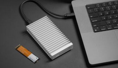 80 Gb/s: Neue Variante von schnellem OWC-Gehäuse für M.2-SSDs