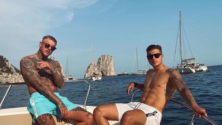 Paco Herb und Tim Kühnel, 2021 auf Capri