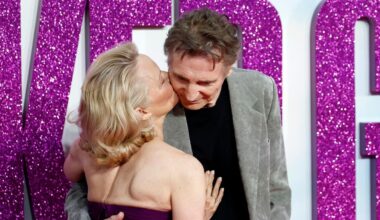 Liam Neeson + Pamela Anderson: SO reagiert seine Familie auf die Romanze