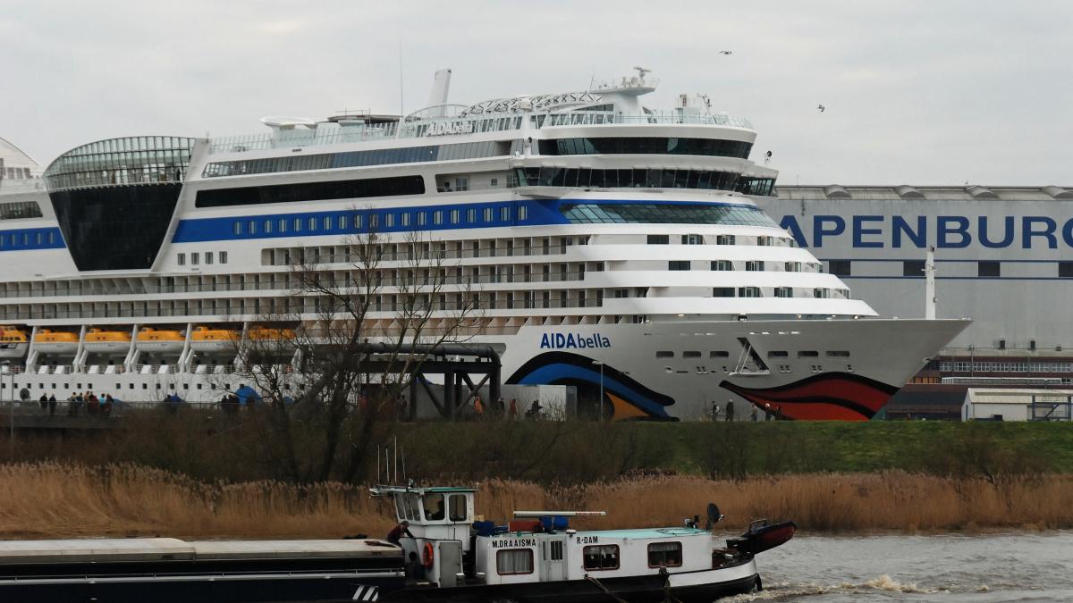 Meyer Werft in Papenburg: Aida-Schiffe in Frankreich modernisiert