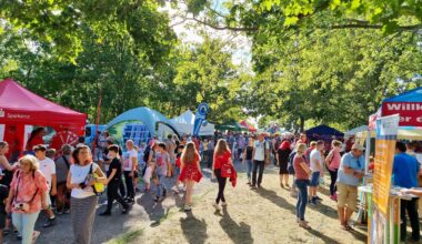 57. Pestalozzi-Parkfest im Süden von Halle (Saale)