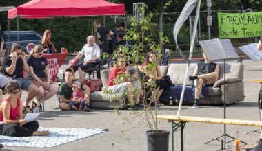 Bürgerinitiative fordert Begrünung der „Blauen Kappe“