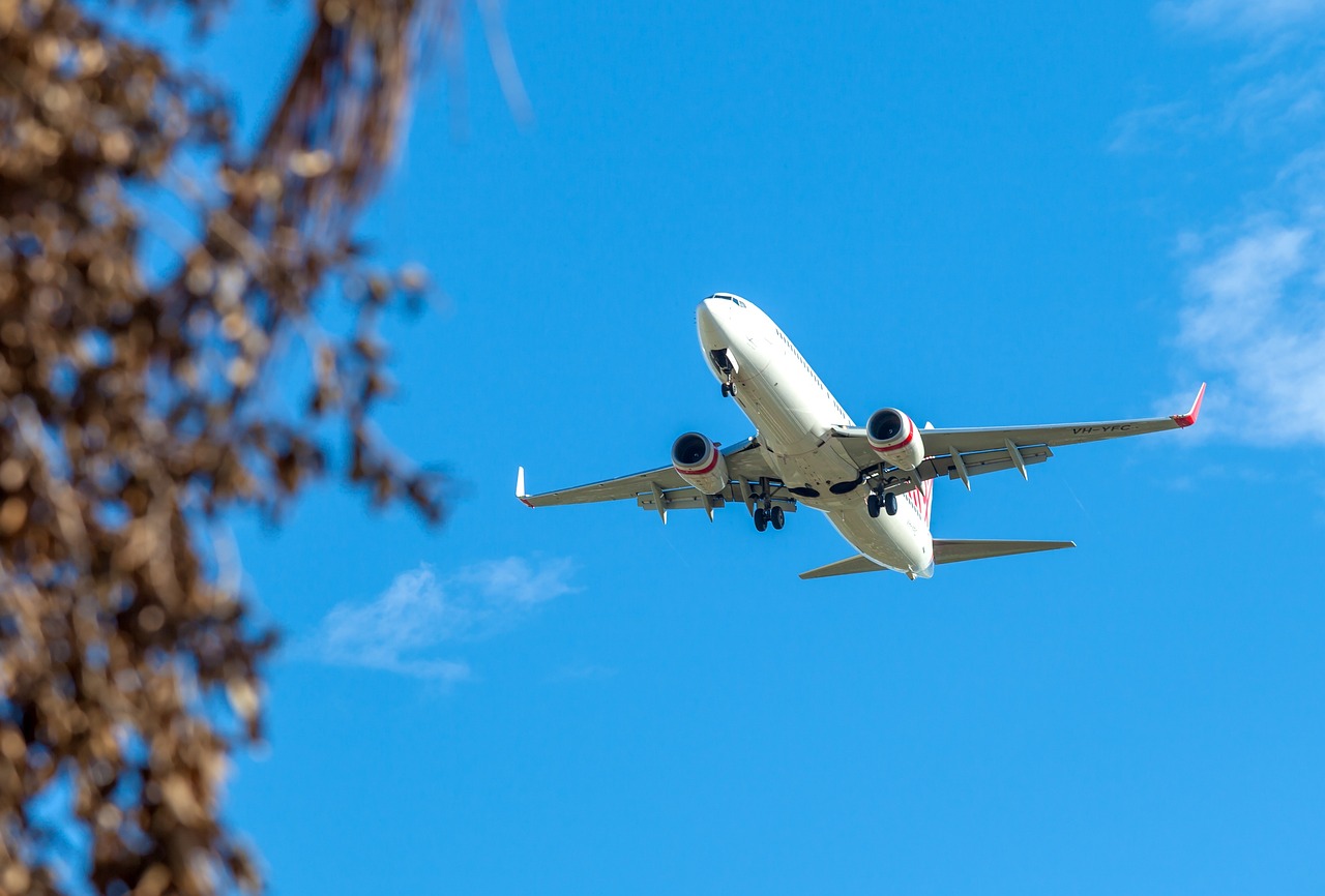 Flugzeug im Flug