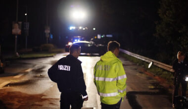 Schwerer Unfall mit hohem Sachschaden auf der A 4 bei Dresden