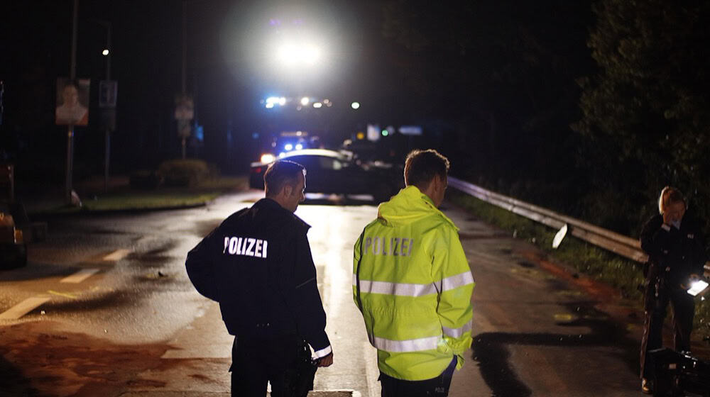 Schwerer Unfall mit hohem Sachschaden auf der A 4 bei Dresden