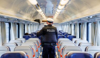 Katze sorgt für Polizeieinsatz in Regionalbahn