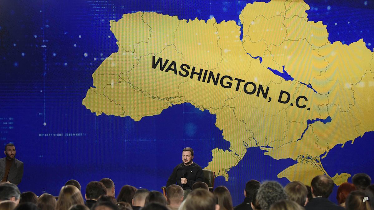 Damit Trump Militär schickt: Ukraine nennt sich in Washington, D.C. um