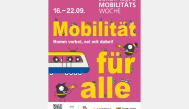 Programmheft zur Europäischen Mobilitätswoche in Leipzig erscheint