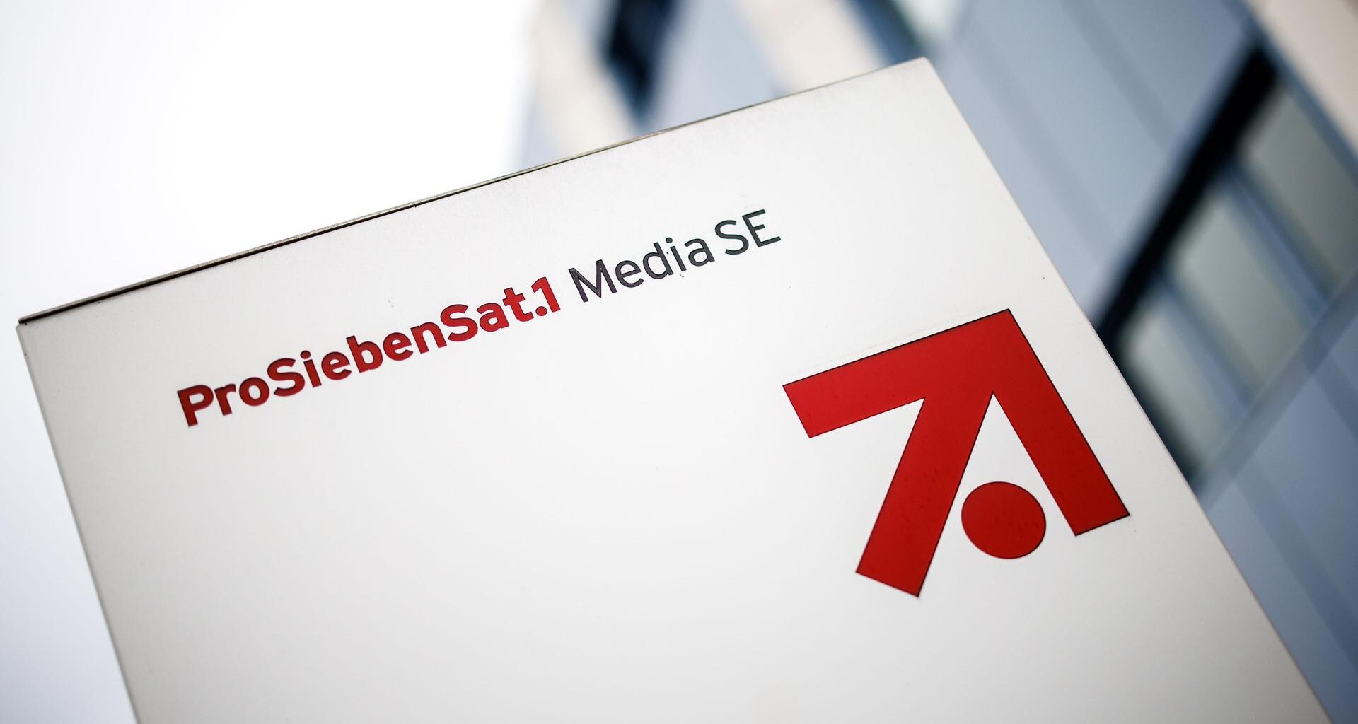 Das Logo und der Schriftzug der "ProSiebenSat.1 Media SE"