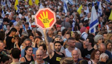 Landesweite Streiks: 200.000 wütende Demonstranten legen Tel Aviv lahm – Polizei setzt Wasserwerfer ein