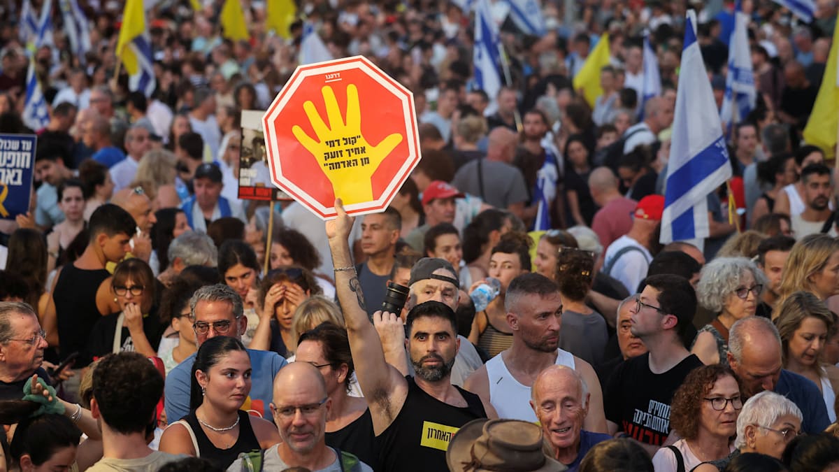 Landesweite Streiks: 200.000 wütende Demonstranten legen Tel Aviv lahm – Polizei setzt Wasserwerfer ein