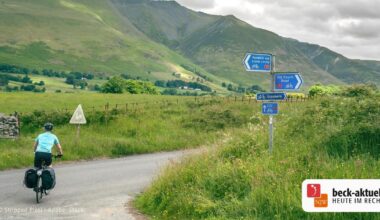 Nachwuchsjurist radelt durch Großbritannien: 500 Kilometer zum Bar-Exam