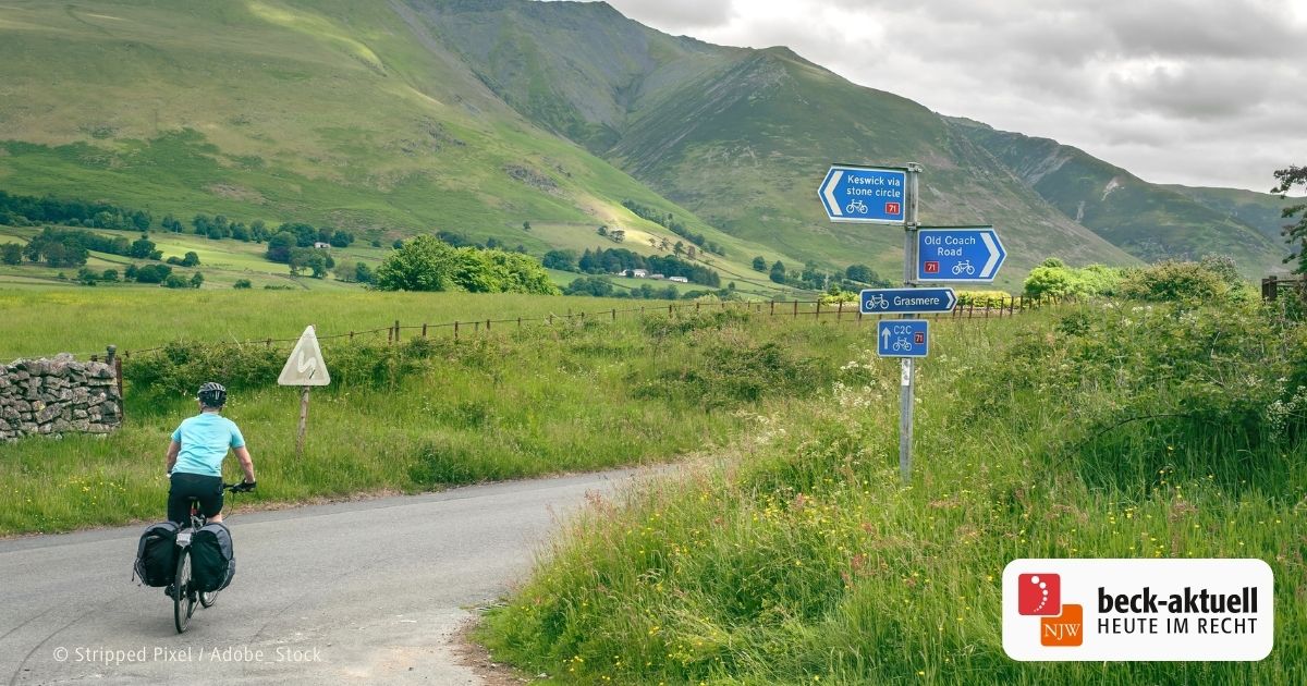 Nachwuchsjurist radelt durch Großbritannien: 500 Kilometer zum Bar-Exam