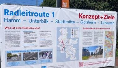 Bauarbeiten für Radleitroute 1 gehen weiter